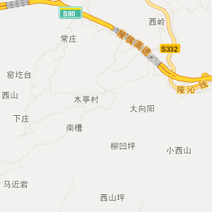 晋城市沁水县地图