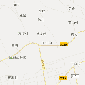 洛阳市汝阳县行地图