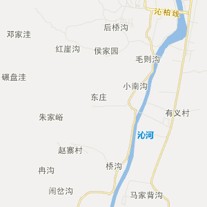 长治市沁源县行政地图