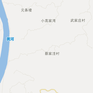 榆林市佳县地理地图