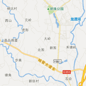 广州市从化区地图