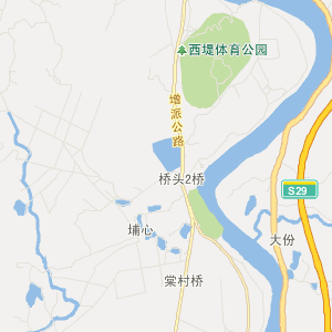 广州市增城区地图