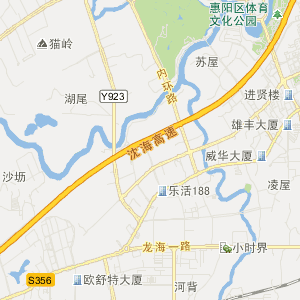 惠州市惠阳区地图