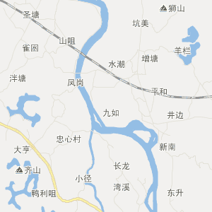 江门市台山市地理地图