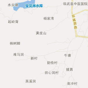 郴州市临武县行地图