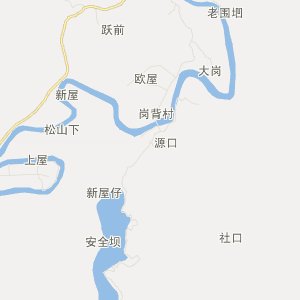 赣州市全南县地图