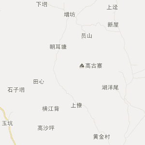 赣州市全南县地图