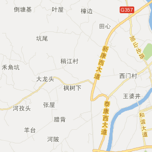 赣州市南康区地图