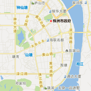 株洲市荷塘区地图