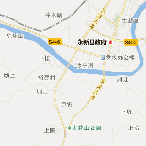 吉安市永新县地图