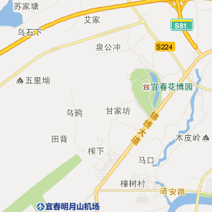 宜春市袁州区地图