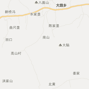 咸宁市通山县地图