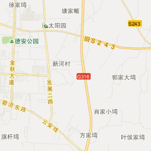 孝感市安陆市地图