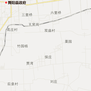 漯河市舞阳县地理地图