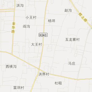 郑州市上街区行政地图