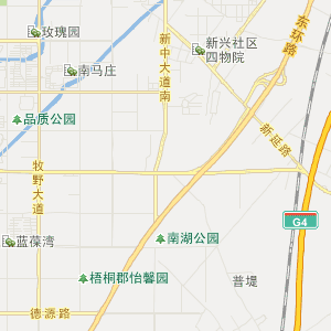 新乡市红旗区行政地图