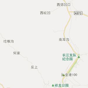 长治市平顺县地理地图