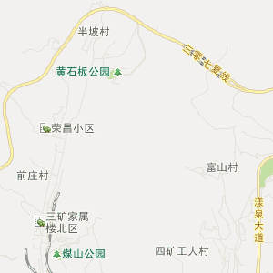 阳泉市矿区历史地图