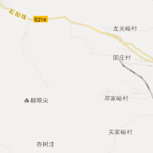 阳泉市郊区行地图