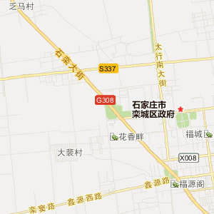 石家庄市栾城区地理地图
