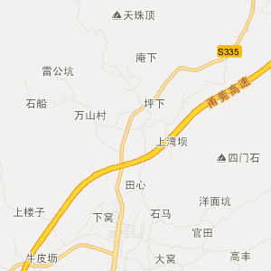 汕尾市陆河县地理地图