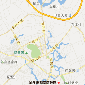 汕头市潮南区历史地图