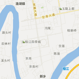 揭阳市榕城区地图