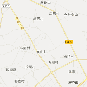 漳州市诏安县地图