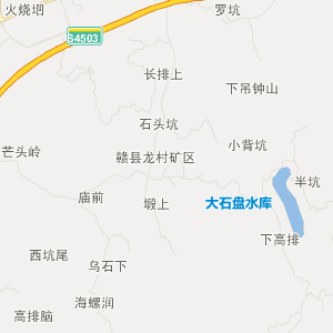 赣州市赣县区地图
