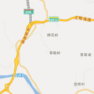 龙岩市上杭县行政地图