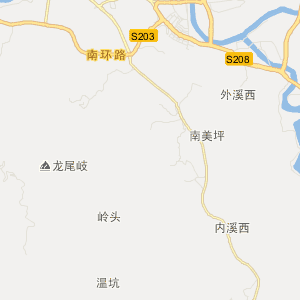龙岩市漳平市地图