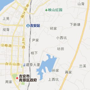 吉安市青原区地图