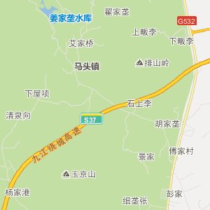 九江市庐山市历史地图