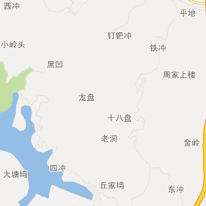 六安市金寨县地理地图