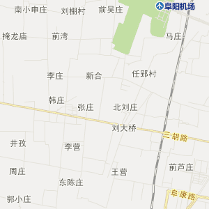 阜阳市颍州区地图