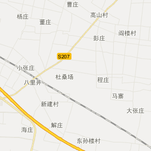 周口市沈丘县行政地图