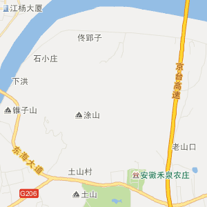 蚌埠市怀远县地理地图