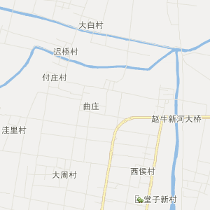 聊城市东阿县行政地图