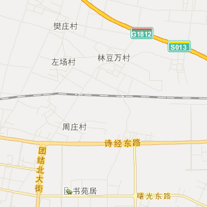 沧州市河间市地图