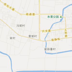 廊坊市文安县地图