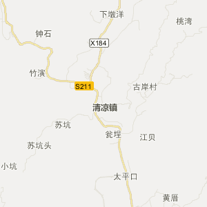 福州市永泰县地图