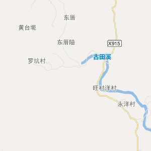 宁德市古田县历史地图