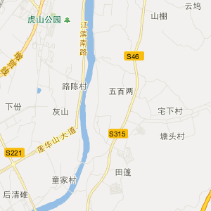 衢州市江山市地图