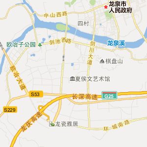 丽水市龙泉市地图