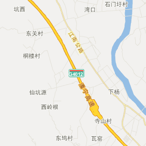 丽水市松阳县地图