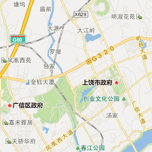 上饶市信州区地图