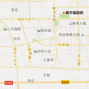 徐州市睢宁县历史地图