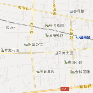 临沂市莒南县地图