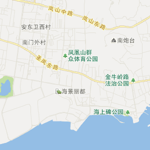 岚山区地图_岚山区地图全图_岚山区地图高清版_日照市