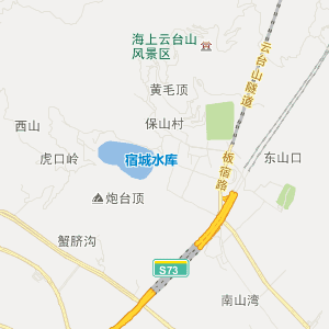 连云港市连云区行政地图